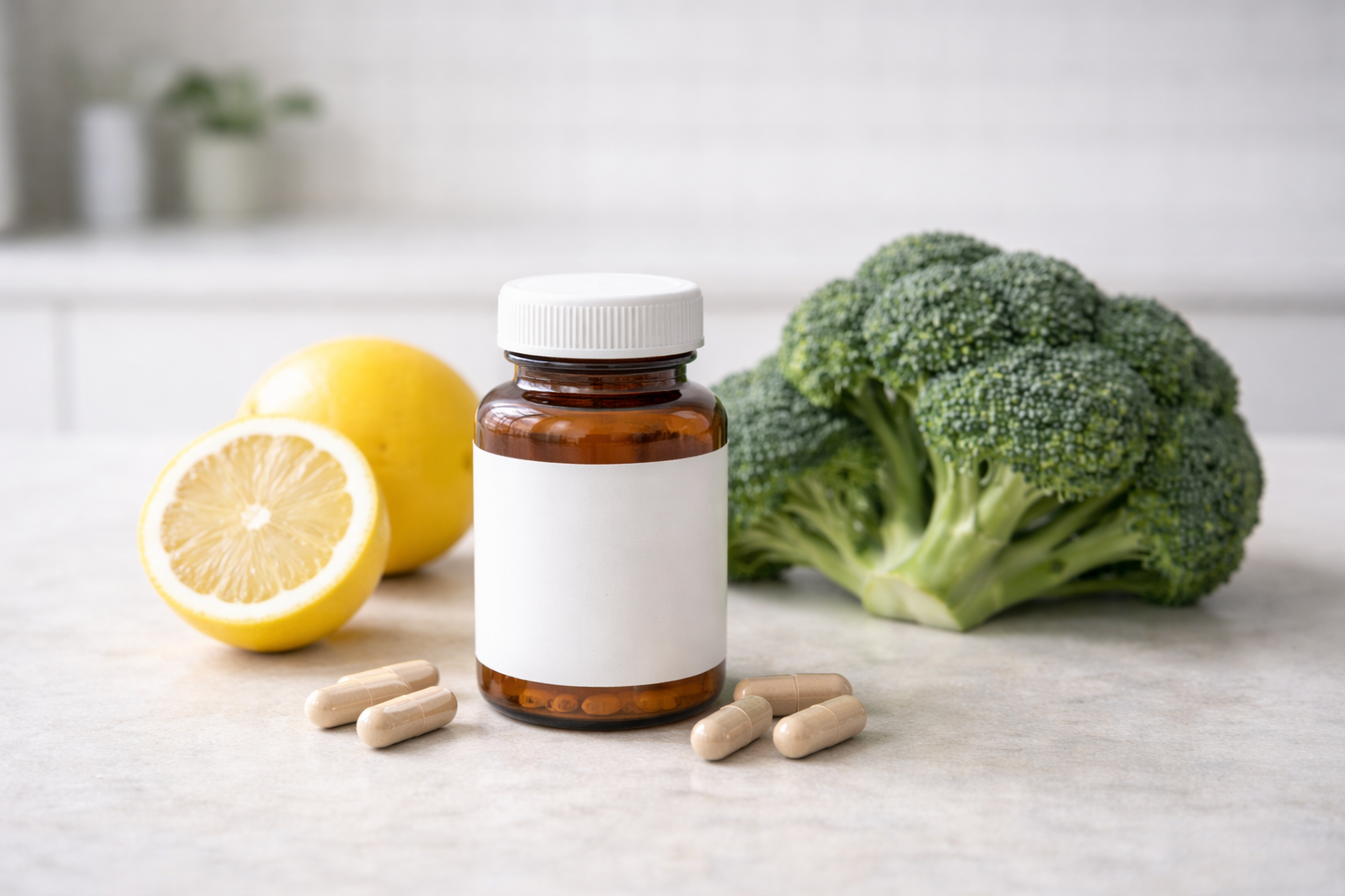 미세먼지영양제와 식재료 균형 관리 정보성 이미지